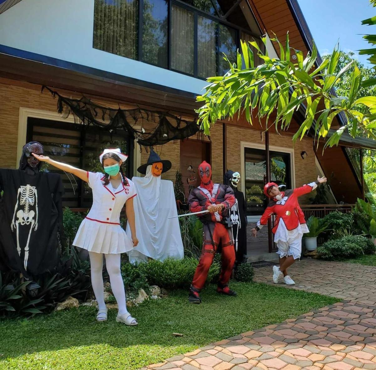 Redwood Cabin Bolinao Exteriör bild